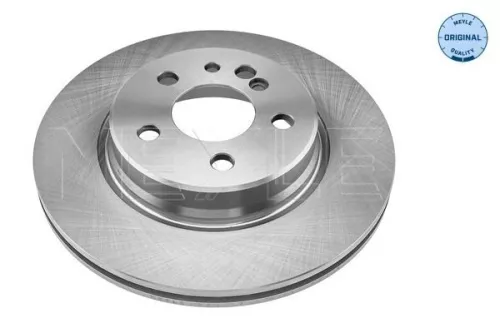 2x Meyle Rear Vented Brake Discs Pair For Mercedes S-class
