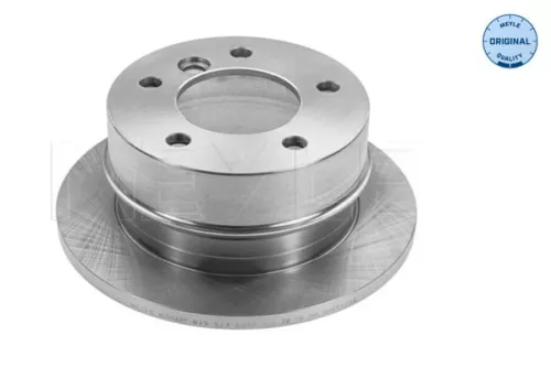 2x Meyle Rear Solid Brake Discs Pair For Mercedes Vw Lt 28-35 Lt 28-46 Sprinter 