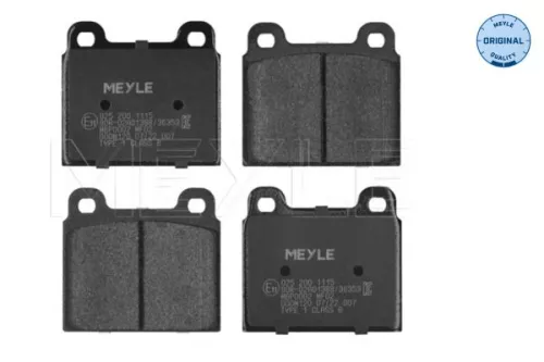 Meyle Front Brake Pads Set For Alfa Romeo Mercedes Porsche Vw /8 911 Cabriolet C