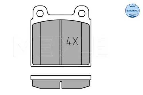 MEYLE MEYLE 025 200 1115 Meyle Front Brake Pads Set For Alfa Romeo Mercedes Porsche Vw /8 911 Cabriolet C 