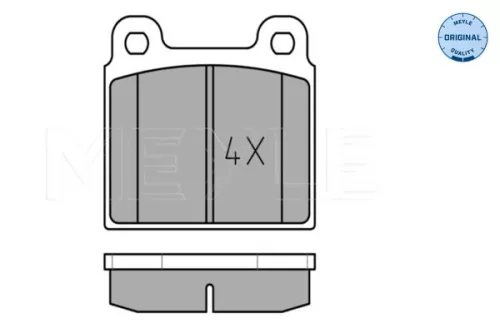 MEYLE MEYLE 025 200 1118 Meyle Front Brake Pads Set For Vw Transporter 