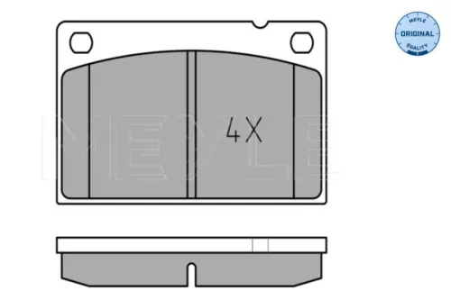MEYLE MEYLE 025 201 5316 Meyle Front Brake Pads Set For Volvo 240 260 