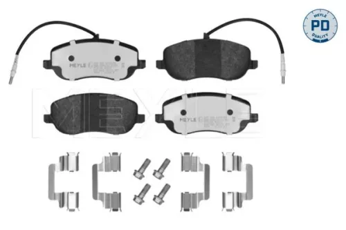 Meyle Pd Front Brake Pads Set For Citroën Fiat Lancia Peugeot 807 C8 Croma Exper