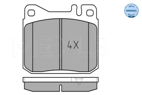 MEYLE MEYLE 025 203 9215 Meyle Front Brake Pads Set For Mercedes 123 S-class Sl 