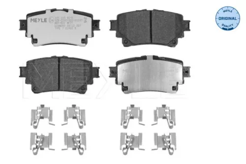 Meyle Rear Brake Pads Set For Lexus Subaru Suzuki Toyota Across Highlander Lm Ra