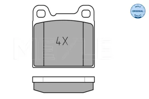 MEYLE MEYLE 025 207 5514 Meyle Rear Brake Pads Set For Volvo 240 260 740 760 780 850 940 960 C70 S70 V70  