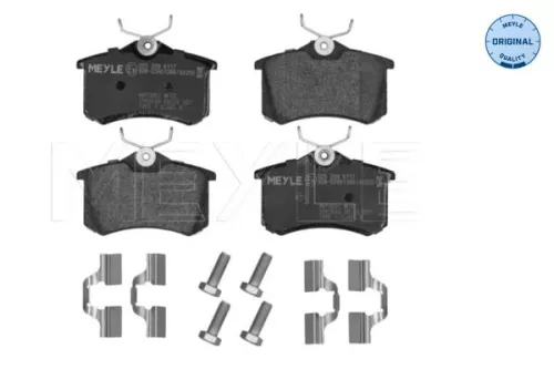 Meyle Rear Brake Pads Set For Audi Citroën Ds Fiat Ford Lancia Opel Peugeot Rena