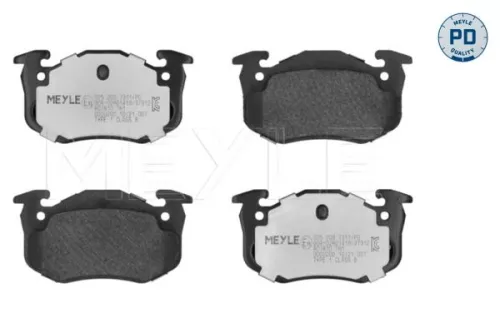 Meyle Pd Rear Brake Pads Set For Citroën Peugeot Renault 106 19 205 206 306 309 
