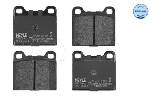 Meyle Rear Brake Pads Set For Mercedes 123 S-class Sl