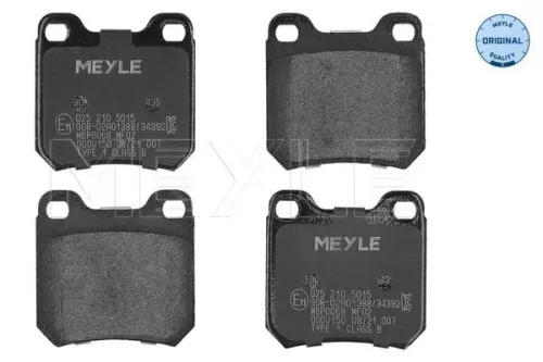 Meyle Rear Brake Pads Set For Opel Saab Vauxhall 9-3 9-5 900 Calibra Carlton Ome