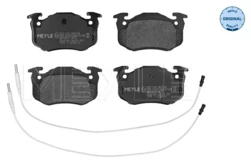 Meyle Front Brake Pads Set For Renault Clio Rapid Super 5 Twingo