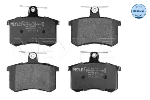 Meyle Rear Brake Pads Set For Alfa Romeo Audi Fiat Lancia 100 164 200 80 90 A4 A