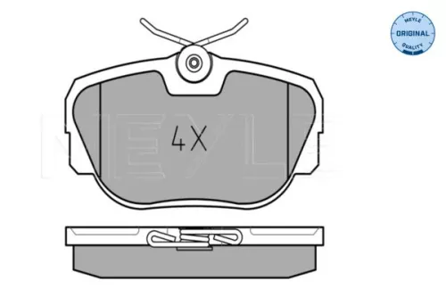 MEYLE MEYLE 025 211 7317 Meyle Front Brake Pads Set For Bmw 3 Series Z1 