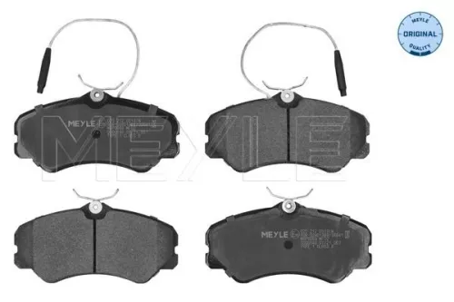 Meyle Front Brake Pads Set For Citroën Fiat Peugeot C25 Ducato J5
