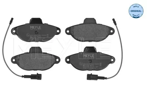 Meyle Front Brake Pads Set For Fiat Ford 500 Ka