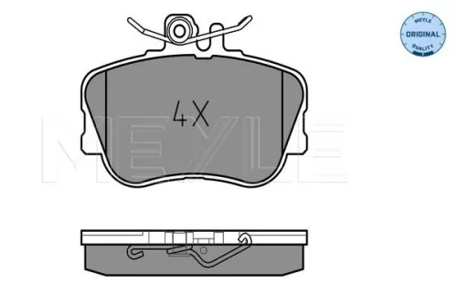 MEYLE MEYLE 025 214 3920 Meyle Front Brake Pads Set For Mercedes C-class 