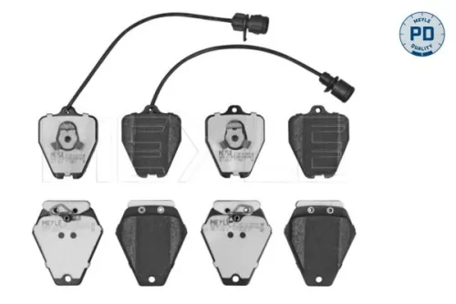 Meyle Pd Front Brake Pads Set For Audi 100 A6 A8