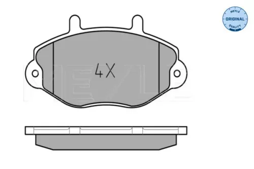 MEYLE MEYLE 025 214 6918 Meyle Front Brake Pads Set For Ford Transit Tourneo 