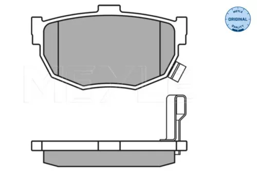 MEYLE MEYLE 025 215 5314/W Meyle Rear Brake Pads Set For Hyundai Kia Nissan Bluebird Cerato Coupe Elantra L 