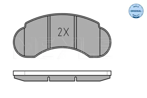 MEYLE MEYLE 025 215 7314 Meyle Front Brake Pads Set For Mercedes Mb 