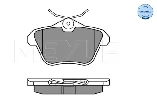 MEYLE MEYLE 025 216 0616 Meyle Rear Brake Pads Set For Alfa Romeo Lancia 156 164 166 Kappa 