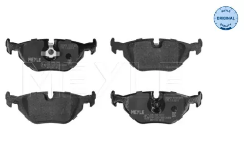 Meyle Rear Brake Pads Set For Bmw 3 Z1 Z3