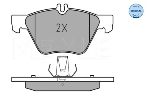 MEYLE MEYLE 025 216 7020 Meyle Front Brake Pads Set For Chrysler Mercedes Clk Crossfire E-class S-class S 