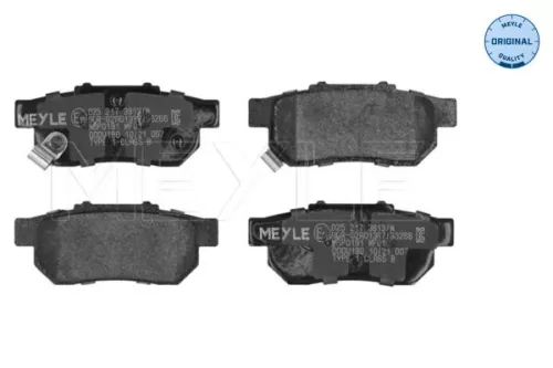 Meyle Rear Brake Pads Set For Honda Civic Crx Jazz
