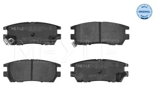Meyle Rear Brake Pads Set For Mitsubishi L400 Pajero Pajero Classic Pajero Sport