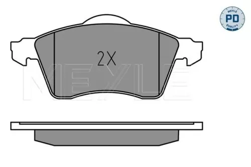 MEYLE MEYLE 025 218 8319/PD Meyle Pd Front Brake Pads Set For Vw California Transporter 