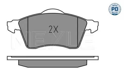 MEYLE MEYLE 025 218 8519/PD Meyle Pd Front Brake Pads Set For Vw California Transporter 