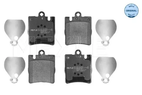 Meyle Rear Brake Pads Set For Mercedes C-class Clc-class Clk E-class Slk