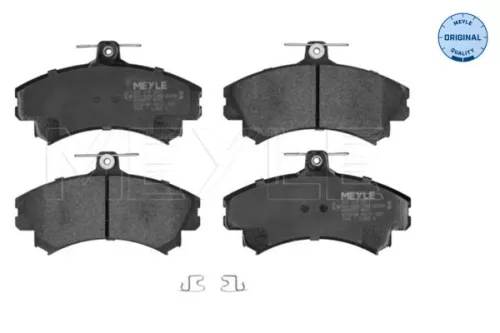 Meyle Front Brake Pads Set For Mitsubishi Smart Colt Colt Czc Forfour