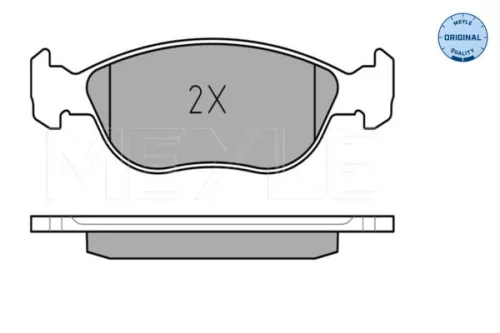MEYLE MEYLE 025 219 2818 Meyle Front Brake Pads Set For Fiat Punto 