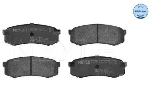 Meyle Rear Brake Pads Set For Lexus Mitsubishi Toyota Fortuner Gx Land Cruiser L