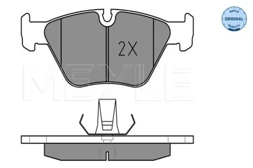 MEYLE MEYLE 025 219 9020 Meyle Front Brake Pads Set For Bmw 5 Series 
