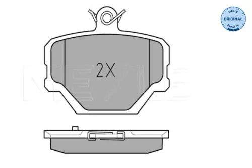 MEYLE MEYLE 025 219 9915 Meyle Front Brake Pads Set For Smart Cabrio City-coupe Crossblade Fortwo Roadste 