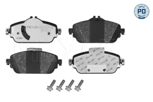 Meyle Pd Front Brake Pads Set For Mercedes C-class E-class