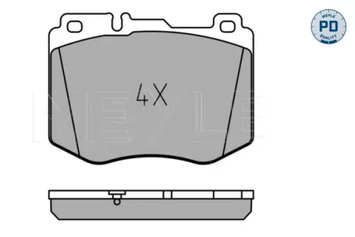 MEYLE MEYLE 025 220 4718/PD Meyle Pd Front Brake Pads Set For Mercedes C-class Cls E-class Glc 