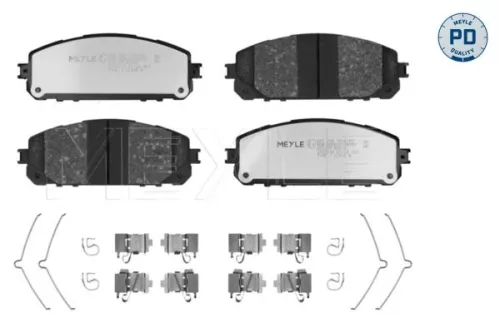 Meyle Pd Front Brake Pads Set For Jeep Cherokee