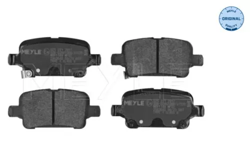 Meyle Rear Brake Pads Set For Opel Vauxhall Ampera-e Astra Insignia