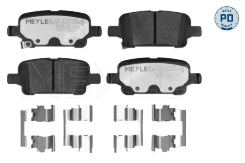 Meyle Pd Rear Brake Pads Set For Opel Vauxhall Ampera-e Astra Insignia