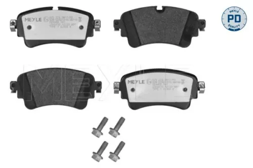 Meyle Pd Rear Brake Pads Set For Audi Vw A4 A4 Allroad A5 A6 A7 A8 Q5 Q7 Touareg