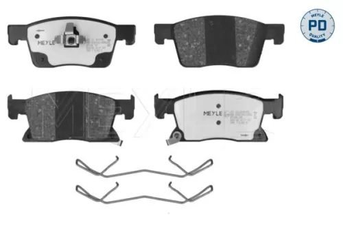 Meyle Pd Front Brake Pads Set For Opel Vauxhall Astra
