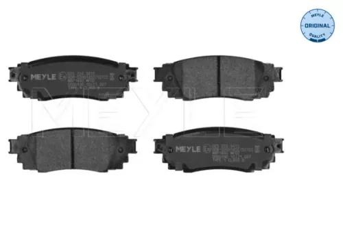 Meyle Rear Brake Pads Set For Lexus Toyota C-hr Es Rav 4 Rx Ux
