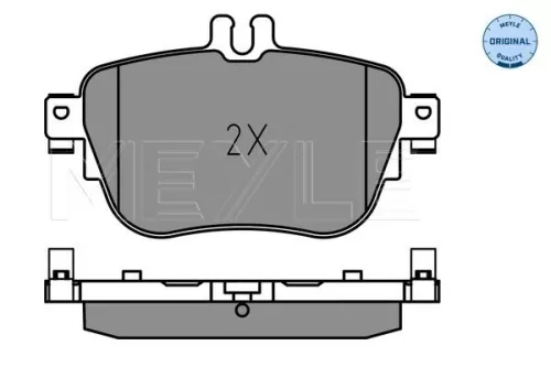 MEYLE MEYLE 025 224 3716 Meyle Rear Brake Pads Set For Mercedes Cls E-class 