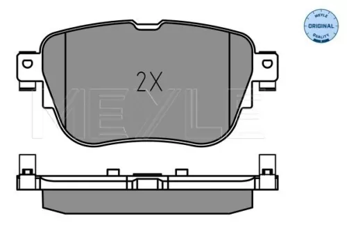 MEYLE MEYLE 025 224 3716 Meyle Rear Brake Pads Set For Mercedes Cls E-class 