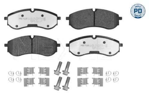 Meyle Pd Rear Brake Pads Set For Man Vw Crafter Grand California Tge