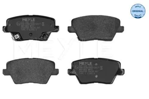 Meyle Rear Brake Pads Set For Hyundai Kia Ceed I30 Proceed Xceed