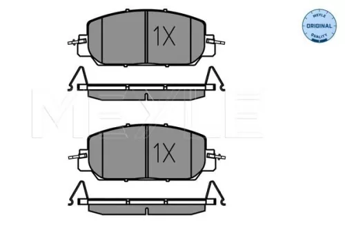 MEYLE MEYLE 025 227 9717 Meyle Front Brake Pads Set For Honda Cr-v E:ny1 